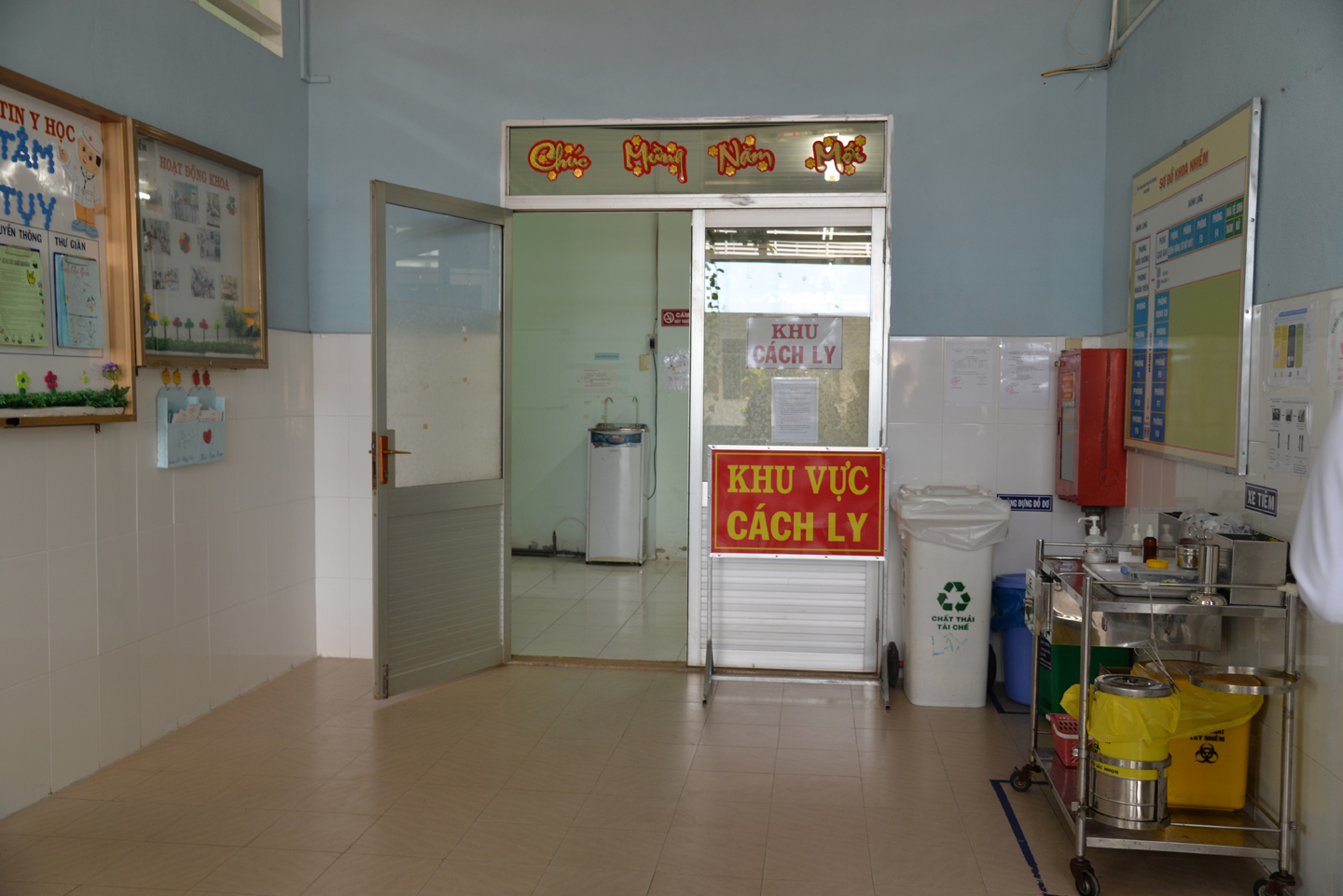 Bệnh viện Đa khoa trung tâm Tiền Giang bố trí khu vực điều trị cách li bệnh nhân nhiễm nCoV tại khoa Nhiễm,