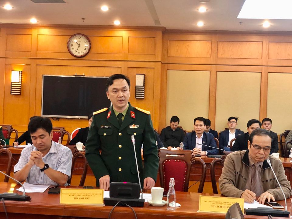 PGS.TS Hồ Sơn, chủ nhiệm đề tài chia sẻ về quá trình nghiên cứu chế tạo bộ Kit phát hiện SAR-CoV-2