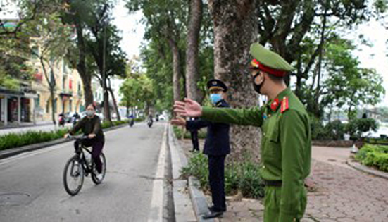 Physical distance - Vietnam enters a battle for life