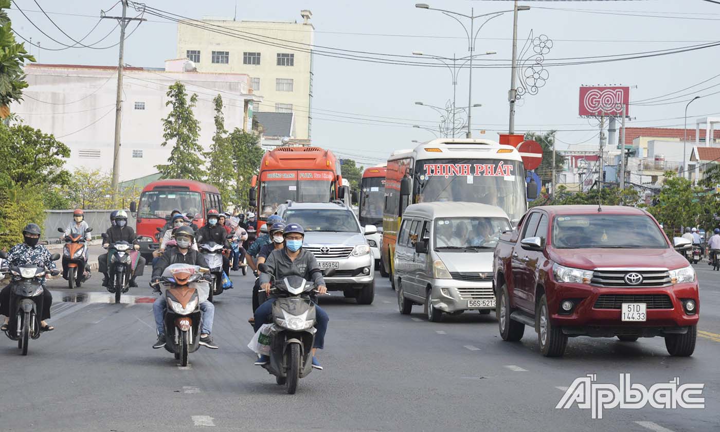 Các tuyến cố định Tiền Giang đi liên tỉnh sẽ hoạt động trở lại trừ TP.Hồ Chí Minh.