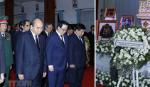 Thủ tướng dự Quốc tang nguyên Thủ tướng Chính phủ Lào