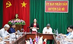 Phó Chủ tịch HĐND tỉnh Nguyễn Thị Sáng: Bổ sung đánh giá kết quả 12 nhóm giải pháp trong đề án