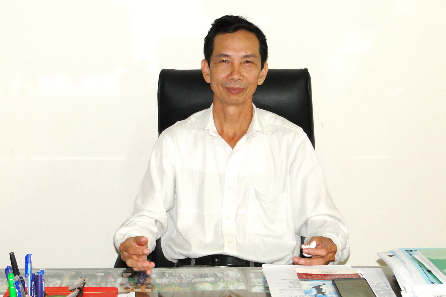 Bác sĩ CKII Lê Đăng Ngạn, Phó Giám đốc Trung tâm kiểm soát bệnh tật Tiền Giang 