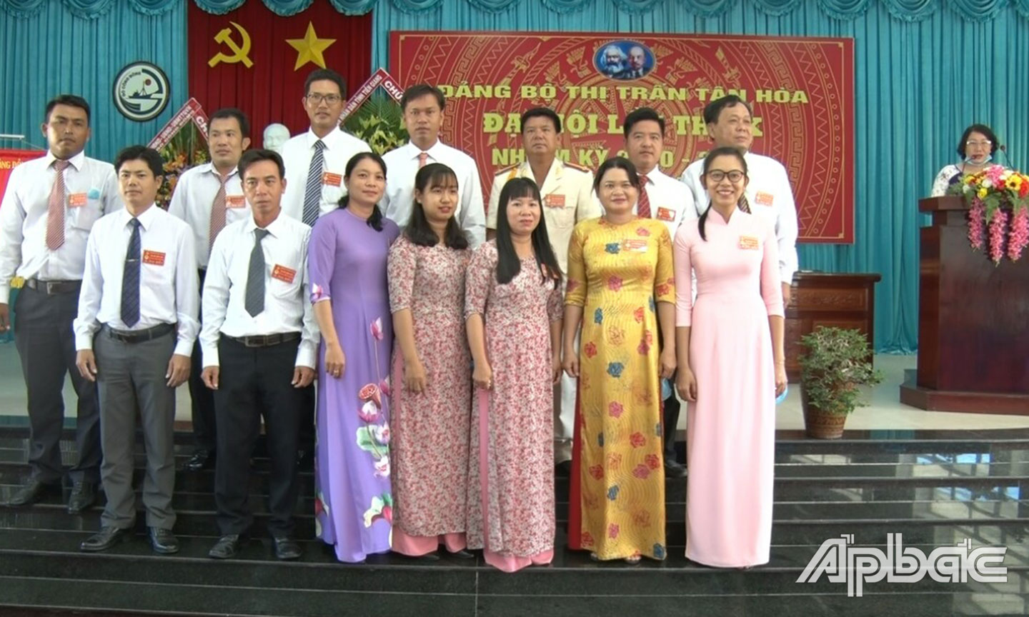 Trong 2 ngày (ngày 6 và 7-5), Đảng bộ thị trấn Tân Hòa, huyện Gò Công Đông tổ chức Đại hội lần thứ X, nhiệm kỳ 2020 - 2025. 