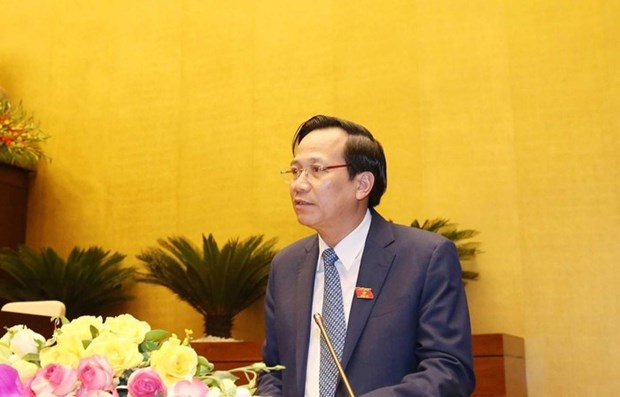 Minister of Labour, Invalids and Social Affairs Dao Ngoc Dung.