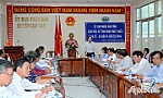 Chủ tịch UBND tỉnh Lê Văn Hưởng làm việc với huyện Chợ Gạo