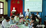 Chủ tịch UBND tỉnh Tiền Giang làm việc với huyện Gò Công Đông