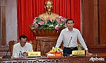 Chủ tịch UBND tỉnh Lê Văn Hưởng: Cần kiểm tra lại các dự án đầu tư có đất công