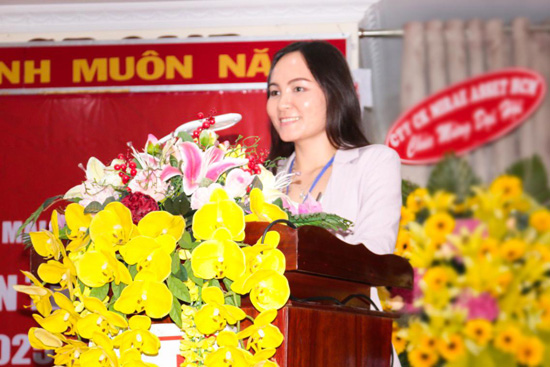Bà Lê Thị Nguyệt Thu - Chủ tịch Tập đoàn Sao Mai kiên định đưa Sao Mai tăng trưởng mới