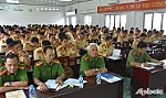 Công an tỉnh Tiền Giang: Tập huấn nghiệp vụ công tác Cảnh sát giao thông