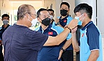 Đội tuyển U22 Việt Nam hoàn tất kiểm tra y tế, sẵn sàng tập luyện