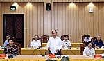 Bộ Chính trị làm việc với 11 đảng bộ trực thuộc Trung ương