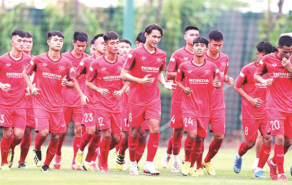 The U22 players will be in Hanoi for 10 days from August 16 to 26 for the training camp to prepare for the Southeast Asian Games next year. — Photo dantri.com.vn.