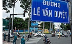 TP.Hồ Chí Minh: Chính thức gắn biển tên đường Lê Văn Duyệt