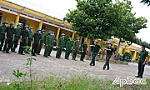 Quân nhân dự bị luyện quân trong mùa dịch