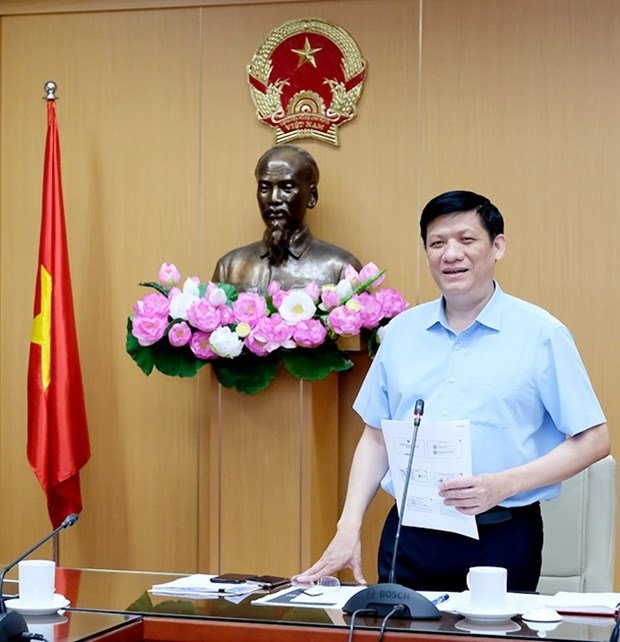Quyền Bộ trưởng Y tế Nguyễn Thanh Long. (Ảnh: PV/Vietnam+)