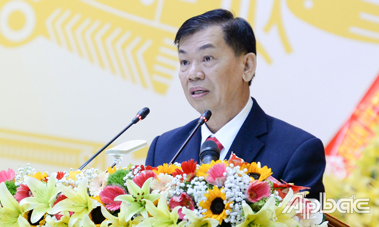Ông Nguyễn Văn Mẫn, Tỉnh ủy viên, Giám đốc Sở Nông nghiệp và Phát triển nông thôn