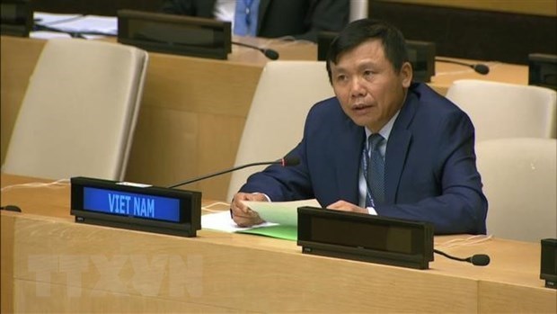 Ambassador Dang Dinh Quy, head of the Vietnam mission to the UN  (Photo: VNA).