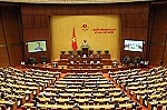 Quốc hội họp phiên bế mạc