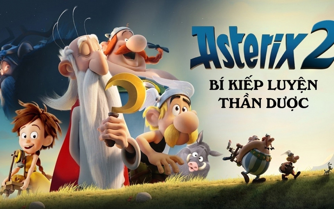 Poster of film “Asterix: The Secret of the Magic Potion”.
