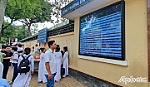 Bảng thông tin điện tử tiện ích tại Trường THCS Lê Ngọc Hân