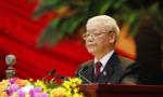Tổng Bí thư, Chủ tịch nước Nguyễn Phú Trọng đọc Báo cáo của Ban Chấp hành T.Ư Đảng khóa XII về các văn kiện trình Đại hội XIII của Đảng