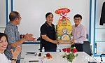 Đồng chí Nguyễn Văn Mười thăm và chúc tết các doanh nghiệp