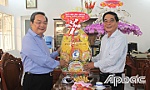 Đồng chí Nguyễn Văn Nhã thăm, chúc tết các doanh nghiệp
