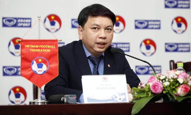 Ông Lê Hoài Anh, Tổng thư ký Liên đoàn bóng đá Việt Nam