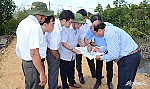 Lãnh đạo tỉnh kiểm tra công tác phòng, chống hạn, mặn tại huyện Cai Lậy