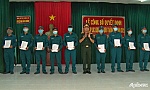 Huyện Gò Công Đông: Thành lập lực lượng Dân quân thường trực năm 2021
