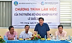 Thứ trưởng Bộ NN&PTNT Lê Quốc Doanh kiểm tra Dự án VnSAT tại xã Thạnh Lộc và Mỹ Thành Nam