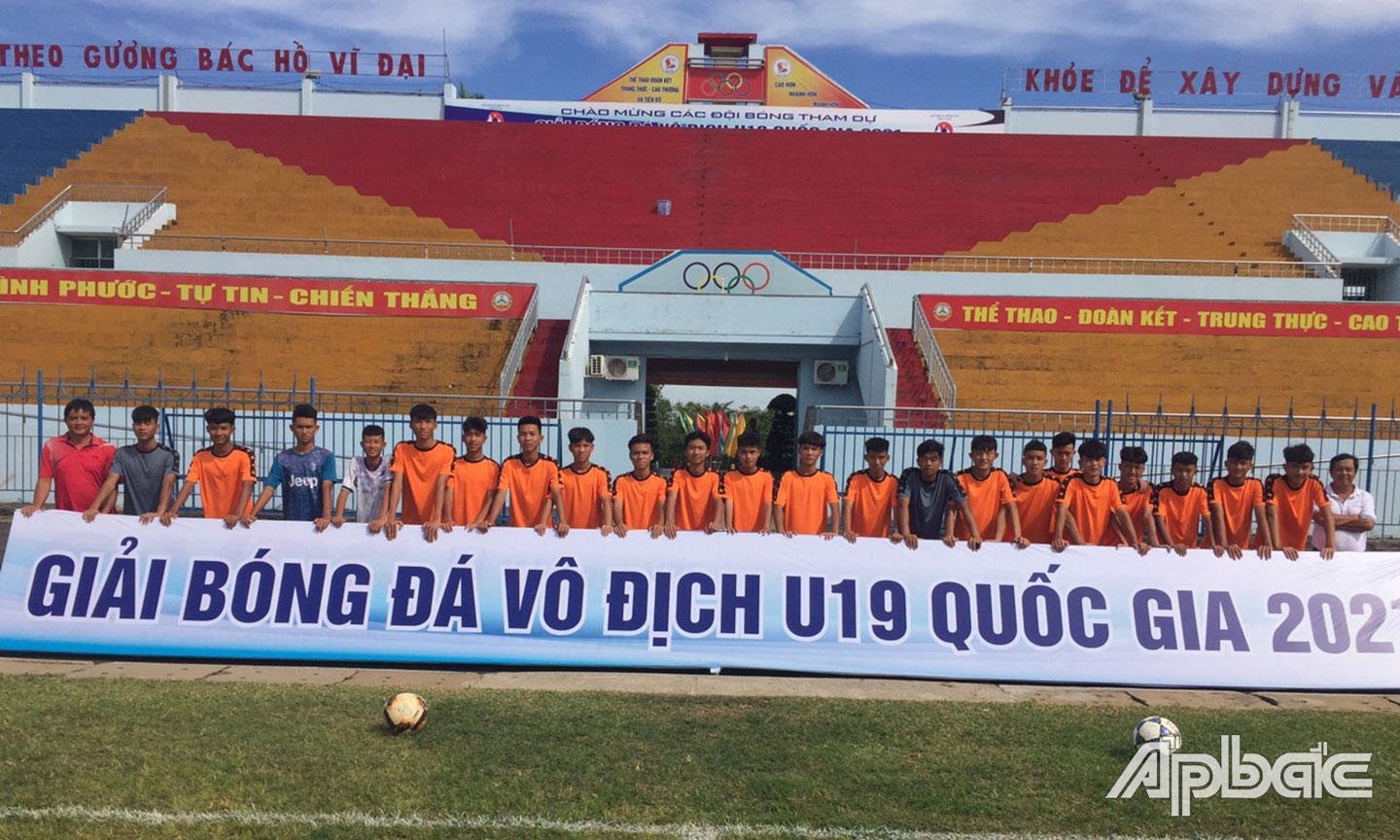 Các cầu thủ Đội Bóng đá U17 Tiền Giang đều là học viên các lớp năng khiếu tuyến 3 ở các huyện, thành, thị được đánh giá có tiềm năng tốt.
