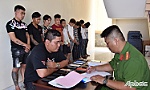 Công an huyện Tân Phú Đông xử lý 11 đối tượng sử dụng trái phép chất ma túy