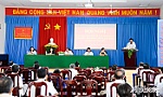 Ứng cử viên đại biểu HĐND tỉnh Tiền Giang, đơn vị bầu cử số 20 tiếp xúc cử tri huyện Gò Công Đông