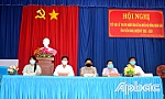 Ứng cử viên đại biểu HĐND tỉnh Tiền Giang, đơn vị bầu cử số 4 tiếp xúc cử tri huyện Cai Lậy