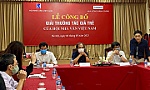 Công bố Giải thưởng Tác giả Trẻ của Hội Nhà văn Việt Nam