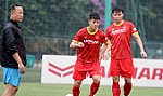 Hậu vệ Đỗ Duy Mạnh trở lại Đội tuyển Việt Nam với chiếc băng đội phó