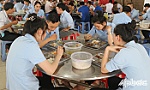 Liên đoàn Lao động huyện Châu Thành giám sát bữa ăn ca tại doanh nghiệp