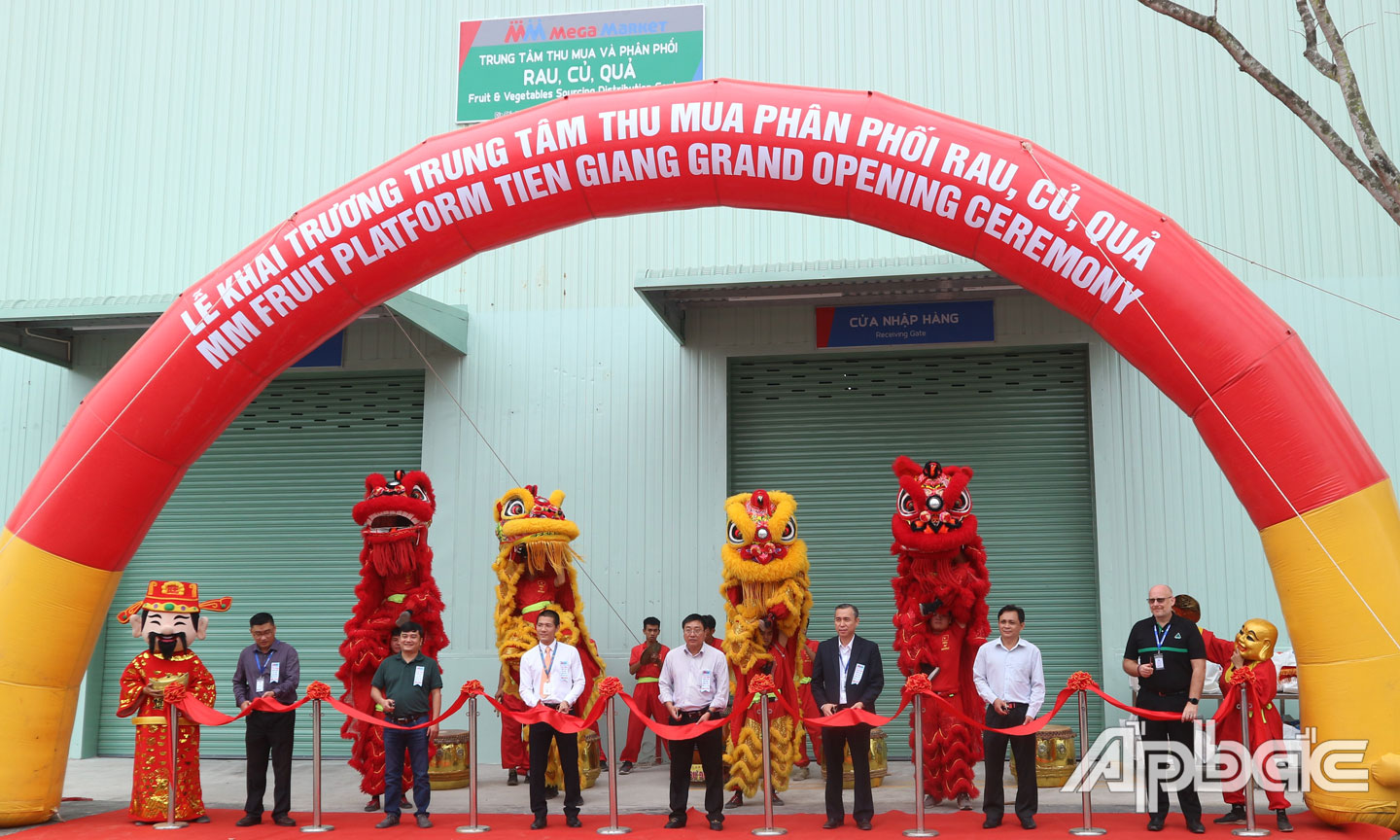 Công ty TNHH MM Mega Market Việt Nam khai trương Trung tâm Thu mua phân phối rau, củ, quả tại Khu công nghiệp Mỹ Tho.