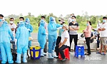 Mẫu xét nghiệm công nhân công trình đường cao tốc Trung Lương - Mỹ Thuận đều âm tính với SARS-CoV-2