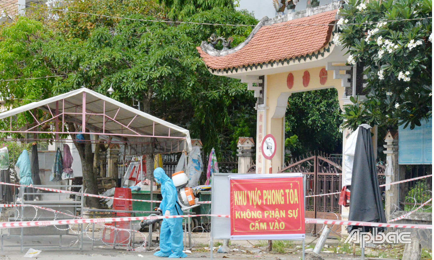 3 bệnh nhân mới ghi nhận là người dân trong khu vực phong tỏa Chợ Ba Dừa, xã Long Trung