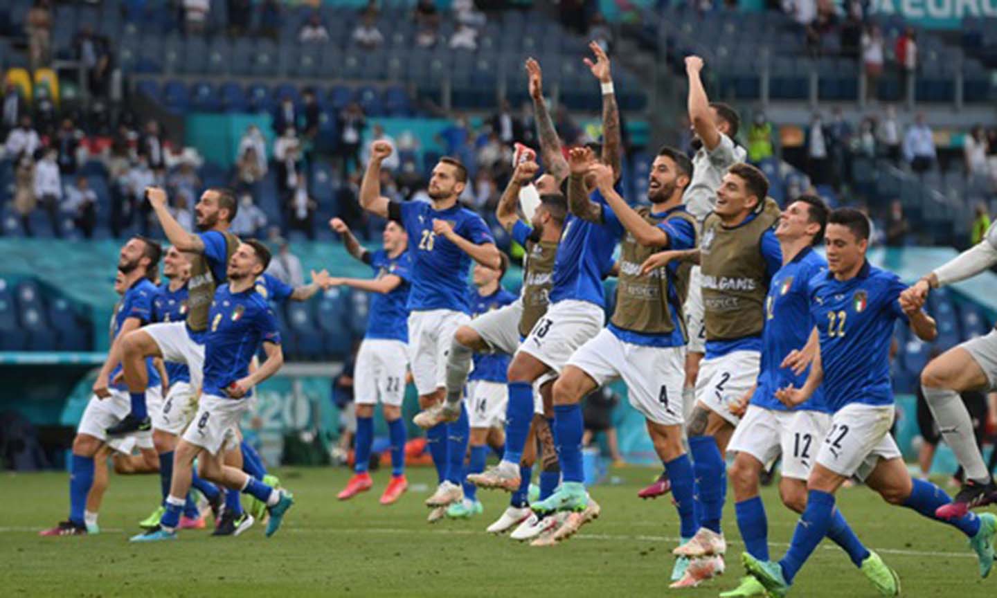 Đội tuyển Ý đang bay cao tại Euro 2020. Ảnh: Vietnamnet.vn