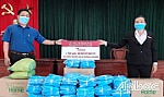 Agribank huyện Tân Phước: Ủng hộ công tác phòng, chống dịch Covid-19