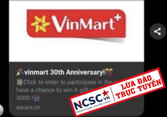 Giả danh VinMart để lừa đảo.