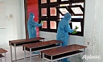 Các trường học làm khu cách ly ở huyện Gò Công Tây: Khử khuẩn, bàn giao phục vụ năm học mới