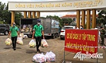 Tiền Giang tiếp nhận và phân phát 2.300 túi an sinh sau giãn cách