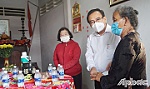 Đồng chí Võ Văn Bình: Thăm, tặng quà gia đình có người tử vong do Covid-19 tại huyện Châu Thành