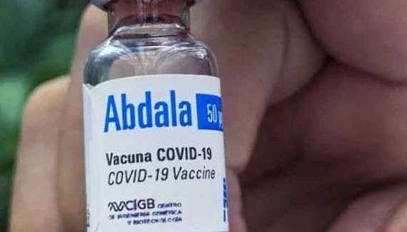 Vaccine phòng Covid-19 Abdala do Cuba sản xuất.