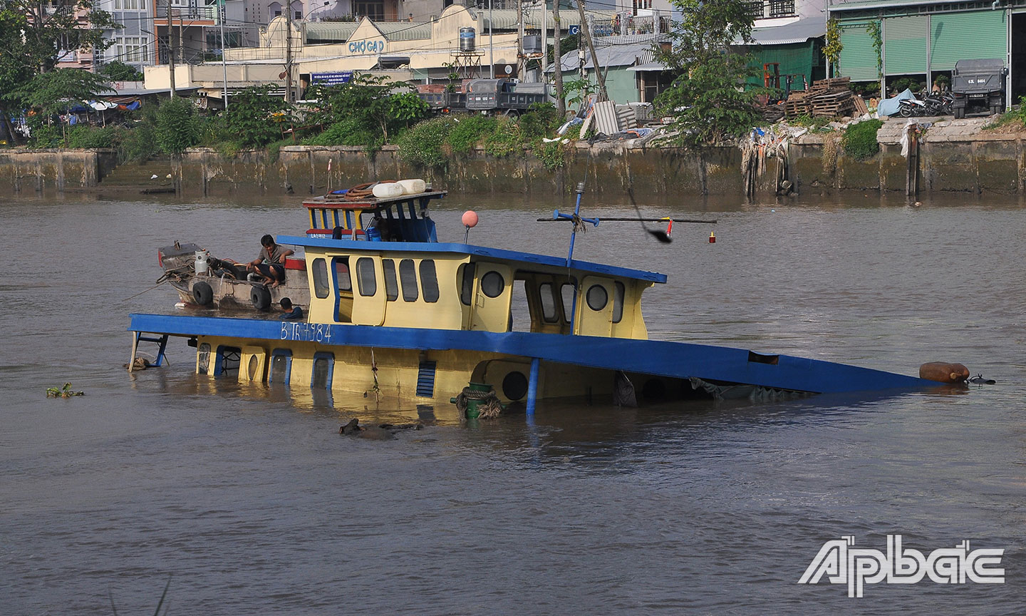 Tai nạn đường thủy trên sông Chợ Gạo.